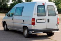 Fiat Scudo 1996-2007 Tylne podwójne narożniki AK003-podwójny (stal nierdzewna) zdjęcia 4