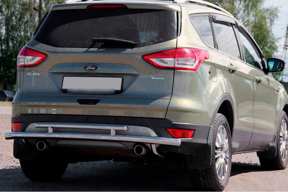 Ford Kuga/Escape 2013-2019 Tylna Belka AK002-2 (Stal Nierdzewna) Image