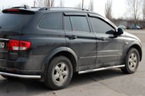 SsangYong Kyron 2005-2014 Rury Boczne BB002 (2 szt., Stal Nierdzewna) zdjęcia 2