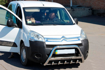 Citroen Berlingo 2008-2018 Pałąk Przedni WT004 (Stal Nierdzewna) 60 mm zdjęcia 3