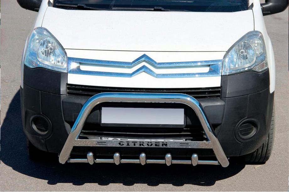 Citroen Berlingo 2008-2018 Pałąk Przedni WT004 (Stal Nierdzewna) 60 mm Image