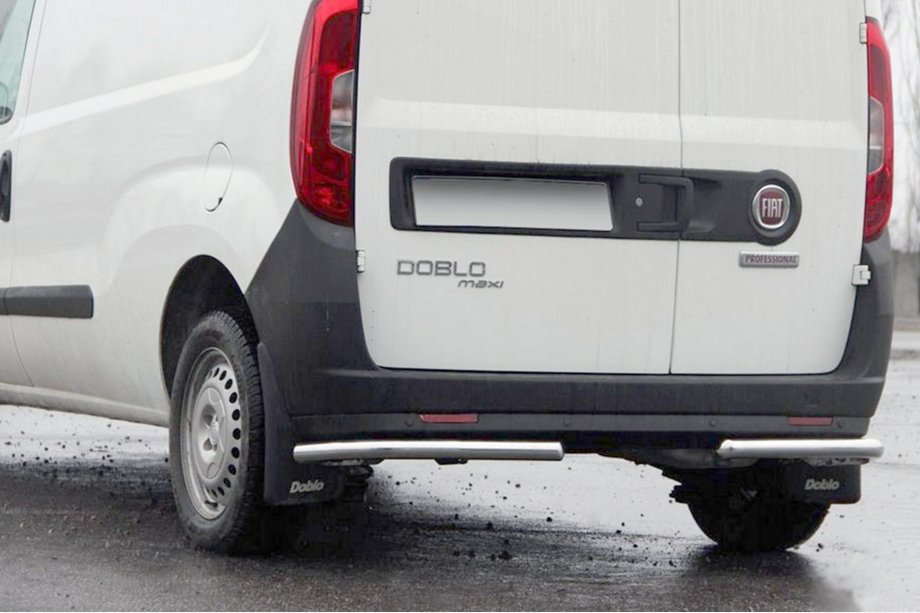 Opel Combo 2012-2018 Tylne Narożniki AK003 (Stal Nierdzewna) Image