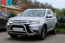 Mitsubishi Outlander 2012-2021 Pałąk Przedni WT003 (Stal Nierdzewna) zdjęcia 4