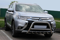 Mitsubishi Outlander 2012-2021 Pałąk Przedni WT003 (Stal Nierdzewna) zdjęcia 1