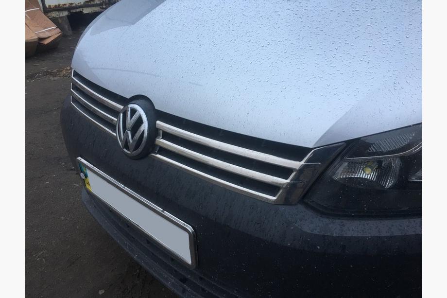 Volkswagen Caddy 2010-2015 Nakładki na Grill Chromowane (2 szt, Stal Nierdzewna) Zdjęcia 7