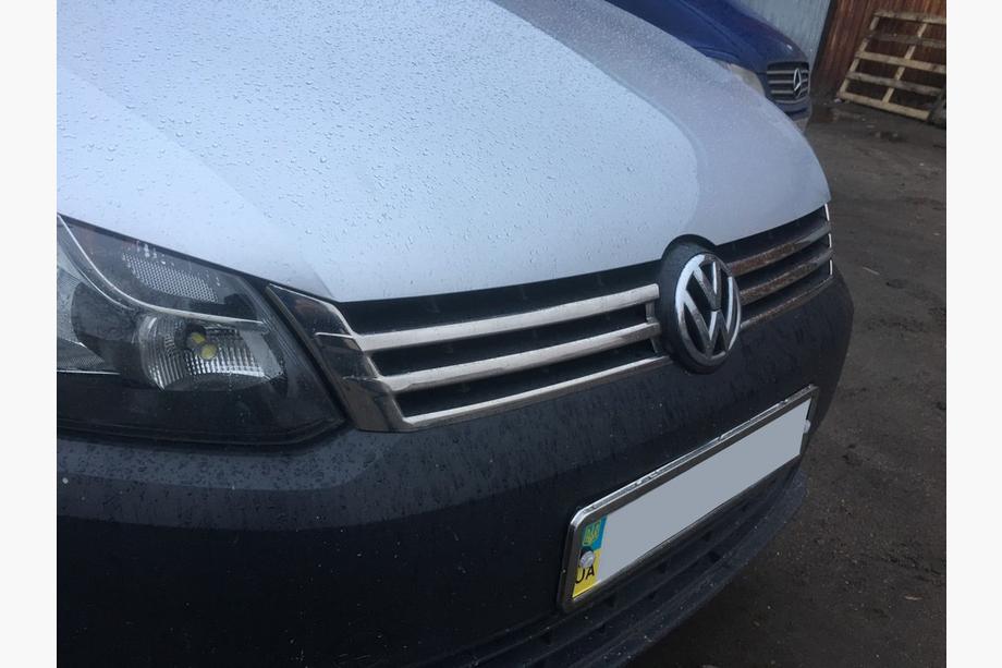 Volkswagen Caddy 2010-2015 Nakładki na Grill Chromowane (2 szt, Stal Nierdzewna) Zdjęcia 9