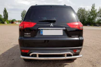 Mitsubishi Pajero Sport 2008-2015 Osłona tylna AK002-2 (2 szt, stal nierdzewna) zdjęcia 4