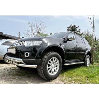 Osłona Przednia ST015 (Stal Nierdzewna) Mitsubishi Pajero Sport 2008-2015 zdjęcia 2
