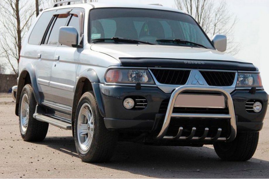 Mitsubishi Pajero Sport 1996-2007 Przedni Pałąk QT006 (Stal Nierdzewna) Image