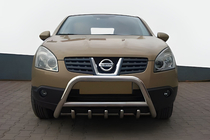 Nissan Qashqai 2010-2014 Przedni Pałąk WT003 (Stal Nierdzewna) 60 mm zdjęcia 1