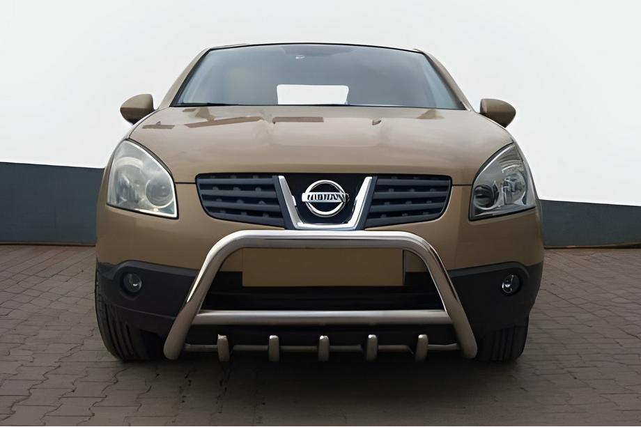 Nissan Qashqai 2010-2014 Przedni Pałąk WT003 (Stal Nierdzewna) 60 mm Image