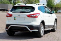 Nissan Qashqai 2014-2021 Tylna Belka AK007-Plus (Stal Nierdzewna) zdjęcia 4