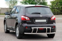 Nissan Qashqai 2010-2014 Pałąk Tylny AK011 (Stal Nierdzewna) zdjęcia 1