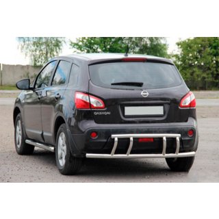 Pałąk Tylny AK011 (Stal Nierdzewna) Nissan Qashqai 2007-2010 zdjęcia 1