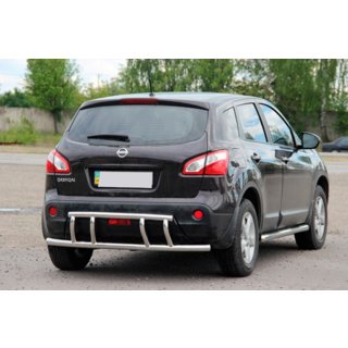 Pałąk Tylny AK011 (Stal Nierdzewna) Nissan Qashqai 2007-2010 zdjęcia 2