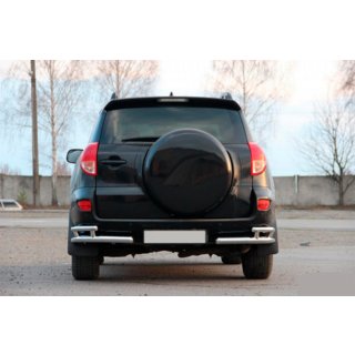 Tylne narożniki AK003-Double (2 szt., stal nierdzewna) Toyota Rav 4 2006-2013 zdjęcia 2