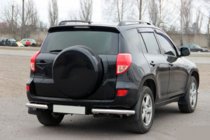 Toyota Rav 4 2006-2013 Tylne narożniki AK003 (2 szt., stal nierdzewna) zdjęcia 3