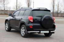 Toyota Rav 4 2006-2013 Tylne narożniki AK003 (2 szt., stal nierdzewna) zdjęcia 5
