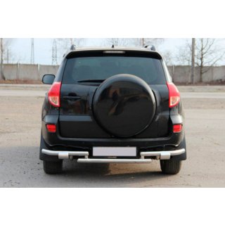 Osłona tylna AK005-2 (2 szt., stal nierdzewna) Toyota Rav 4 2006-2013 zdjęcia 2