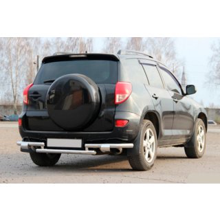 Osłona tylna AK005-2 (2 szt., stal nierdzewna) Toyota Rav 4 2006-2013 zdjęcia 3
