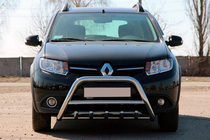 Dacia Sandero 2013-2020 Przedni Pałąk WT003 (Stal Nierdzewna) zdjęcia 2