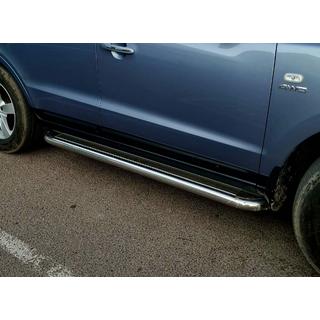 Progi Boczné Premium (2 szt., Stal Nierdzewna) Hyundai Santa Fe 2 2006-2012 zdjęcia 1
