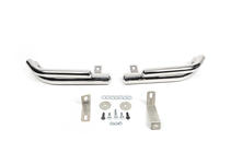 Hyundai Santa Fe 2 2006-2012 Tylne podwójne narożniki AK003-Podwójny (stal nierdzewna) zdjęcia 2