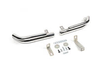 Hyundai Santa Fe 2 2006-2012 Tylne podwójne narożniki AK003-Podwójny (stal nierdzewna) zdjęcia 1