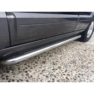 Progi Boczné Premium (2 szt., Stal Nierdzewna) Kia Sorento I BL 2002-2009 zdjęcia 2