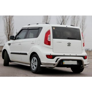 Tylny Ochronny Pałąk AK007-2 (Stal Nierdzewna) Kia Soul II 2013-2018 zdjęcia 2