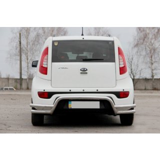 Tylny Ochronny Pałąk AK007-2 (Stal Nierdzewna) Kia Soul II 2013-2018 zdjęcia 3