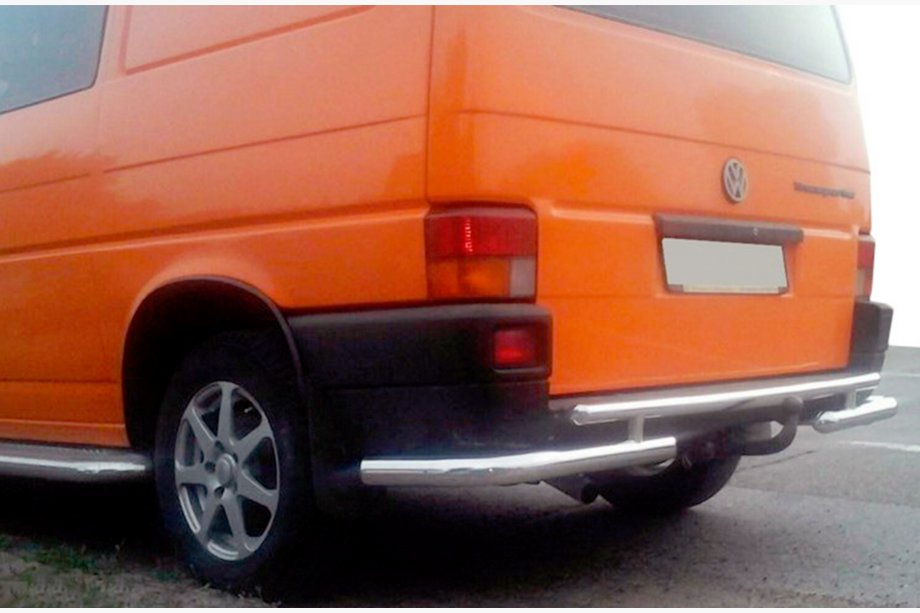 Volkswagen T4 Caravelle/Multivan 1990–2003 Tylna Belka AK003-2 (Stal Nierdzewna) Zdjęcia 3
