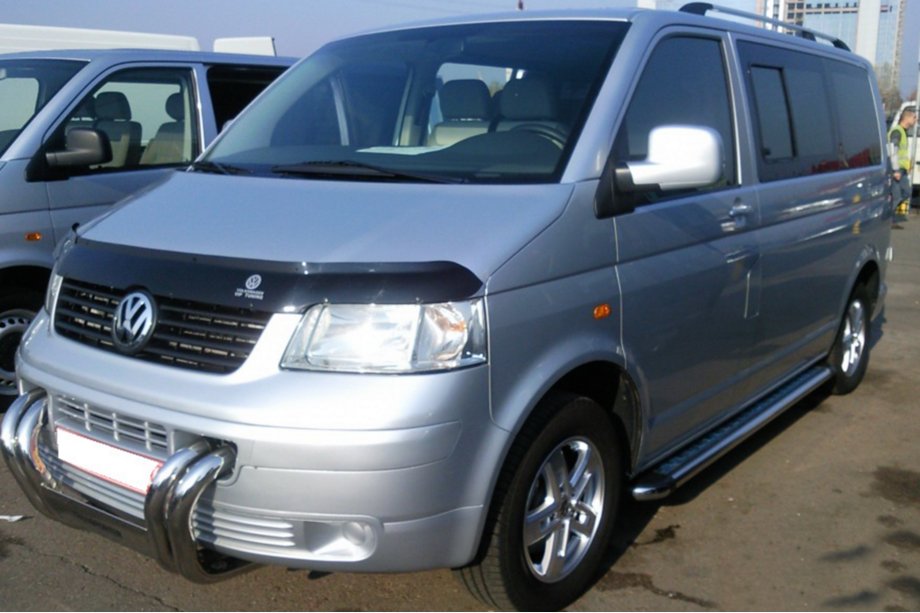 Volkswagen T5 Transporter 2003-2010 Orurowanie Przednie ST006-04 Atrapa (Stal Nierdzewna) Zdjęcia 4