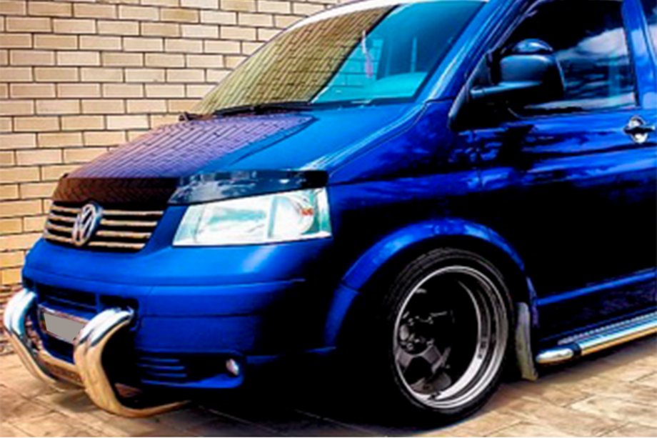 Volkswagen T5 Transporter 2003-2010 Orurowanie Przednie ST006-04 Atrapa (Stal Nierdzewna) Zdjęcia 5