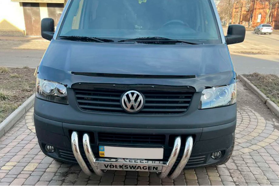 Volkswagen T5 Transporter 2003-2010 Orurowanie Przednie ST006-04 Atrapa (Stal Nierdzewna) Zdjęcia 2