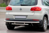 Volkswagen Tiguan 2007-2016 Osłona Tylna AK002-2 (Stal Nierdzewna) zdjęcia 2