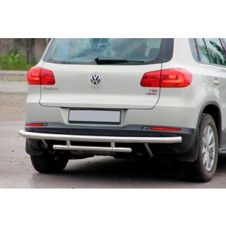Osłona Tylna AK002-2 (Stal Nierdzewna) Volkswagen Tiguan 2007-2016 zdjęcia 2
