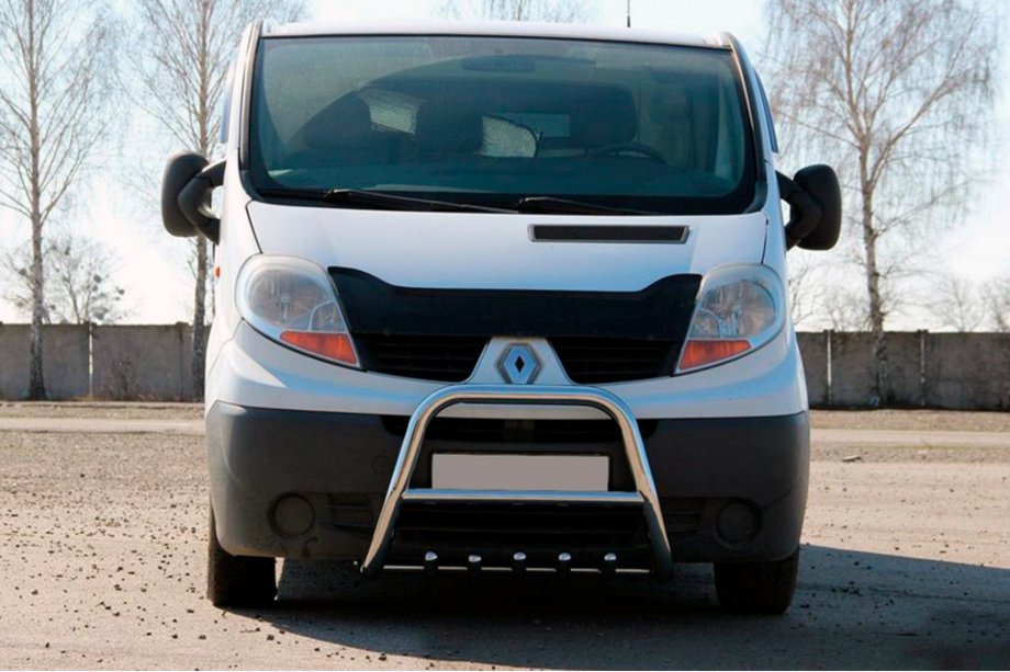 Renault Trafic 2001–2015 Pałąk Przedni QT-Spec (Stal Nierdzewna) Image