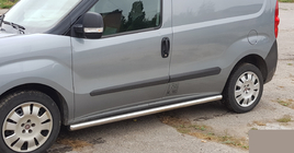 Fiat Doblo II 2010-2022 Rury Boczne (2 szt., Stal Nierdzewna) zdjęcia 4