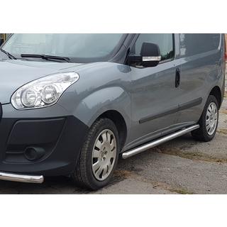 Rury Boczne (2 szt., Stal Nierdzewna) Fiat Doblo II 2010-2022 zdjęcia 1
