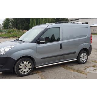 Rury Boczne (2 szt., Stal Nierdzewna) Fiat Doblo II 2010-2022 zdjęcia 2
