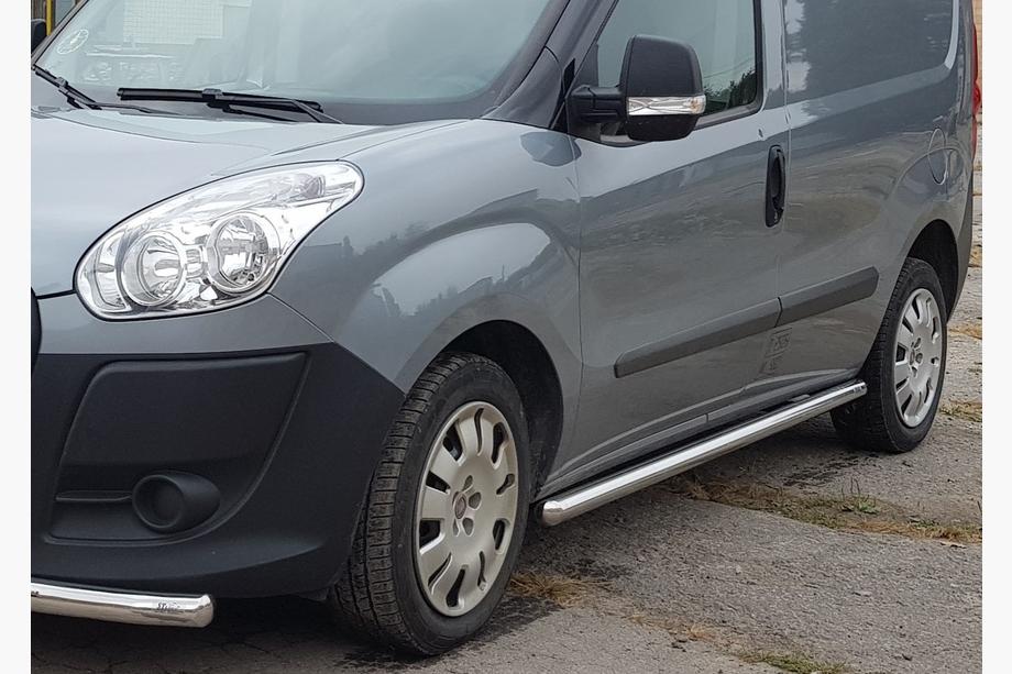 Fiat Doblo II 2010-2022 Rury Boczne (2 szt., Stal Nierdzewna) Image