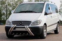 Mercedes Viano 2004-2014 Orurowanie przednie Kelebek WT011 (stal nierdzewna) zdjęcia 2