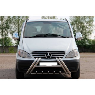Orurowanie przednie Kelebek WT011 (stal nierdzewna) Mercedes Viano 2004-2014 zdjęcia 3