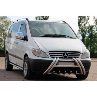Orurowanie przednie Kelebek WT011 (stal nierdzewna) Mercedes Vito W639 2004-2014 zdjęcia 1