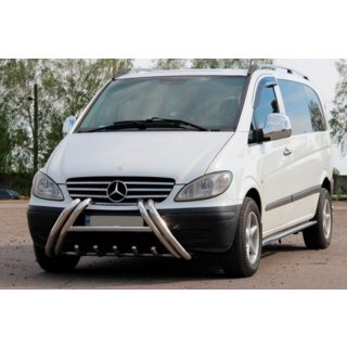 Orurowanie przednie Kelebek WT011 (stal nierdzewna) Mercedes Vito W639 2004-2014 zdjęcia 2