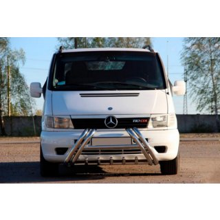 Orurowanie przednie Kelebek WT011 (stal nierdzewna) Mercedes Vito W638 1996-2003 zdjęcia 3