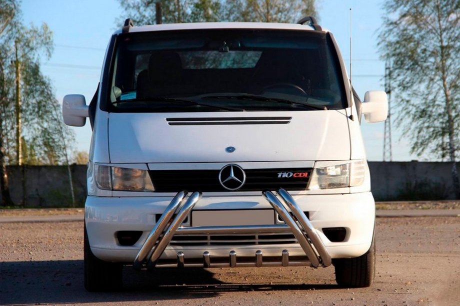 Mercedes Vito W638 1996-2003 Orurowanie przednie Kelebek WT011 (stal nierdzewna) Zdjęcia 3