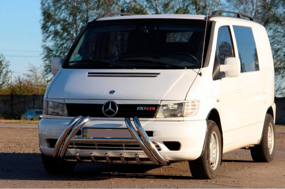 Mercedes Vito W638 1996-2003 Orurowanie przednie Kelebek WT011 (stal nierdzewna) Zdjęcia 1