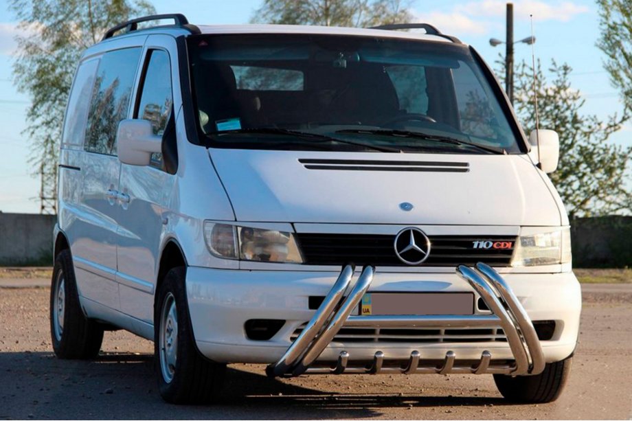 Mercedes Vito W638 1996-2003 Orurowanie przednie Kelebek WT011 (stal nierdzewna) Zdjęcia 2